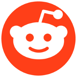 Reddit Logo - Smiley alien face